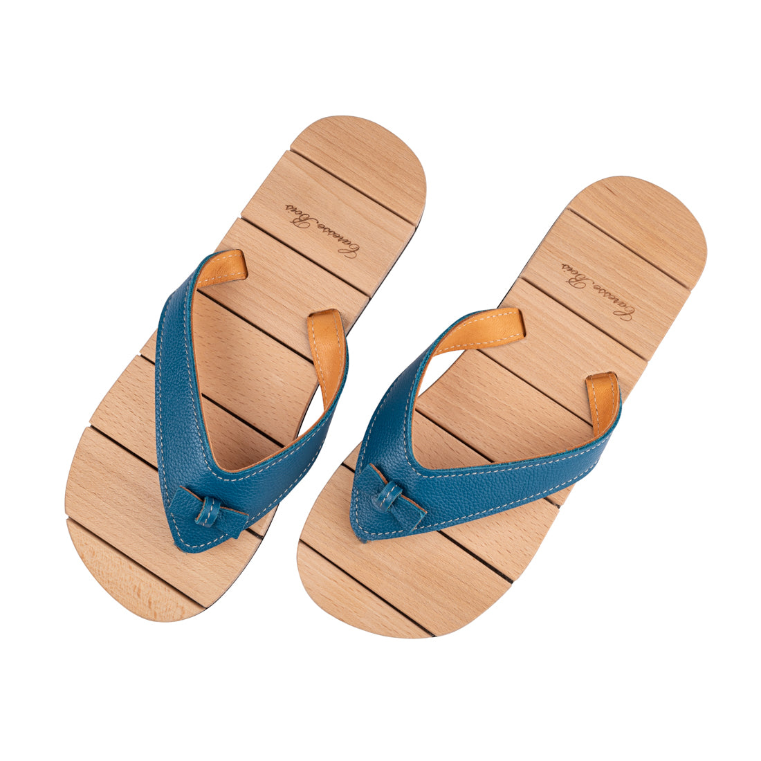 LA tong Naturellement Chic - Bleu outremer