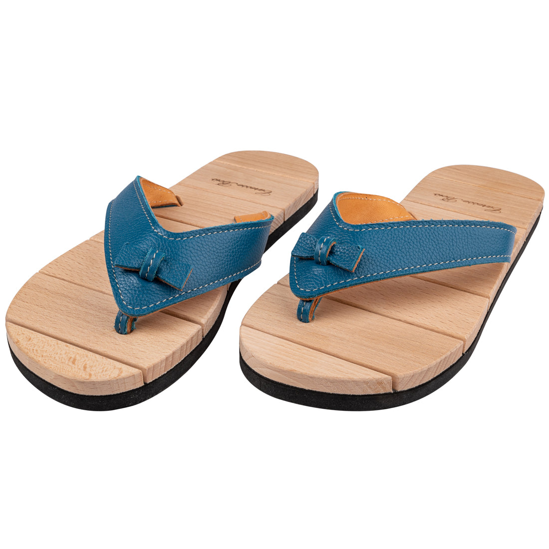 LA tong Naturellement Chic - Bleu outremer